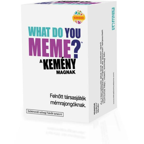 Kensho What do you meme - A kemény magnak partijáték, társasjáték