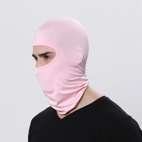 Kiváló minőségű, lélegző símaszk vagy gokart maszk - pink