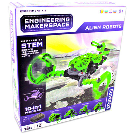 Kosmos Alien Robots tudományos építőjáték