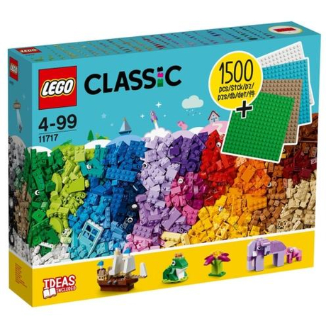 LEGO Classic 11717 Elemek, elemek, lapok