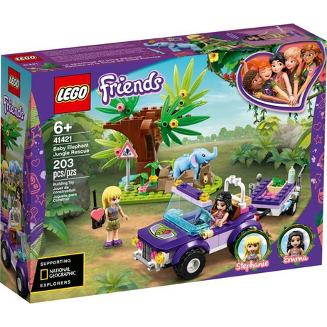LEGO Friends 41421 - Kiselefánt mentő akció