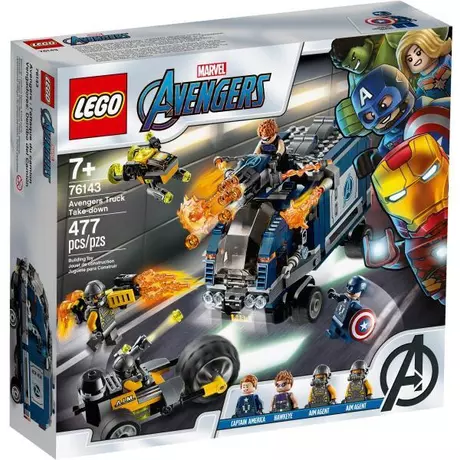 LEGO Marvel Super Heroes 76143 - Bosszúállók teherautós üldözés