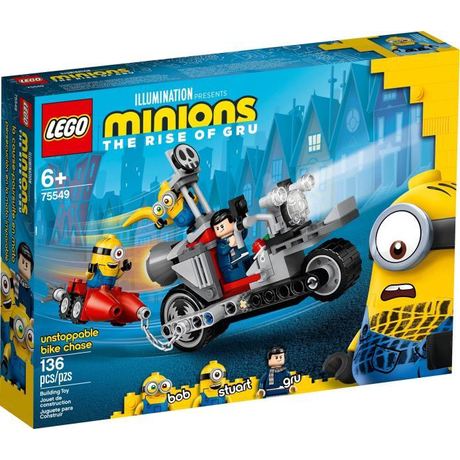 LEGO Minions 75549 - Megállíthatatlan motoros üldözés