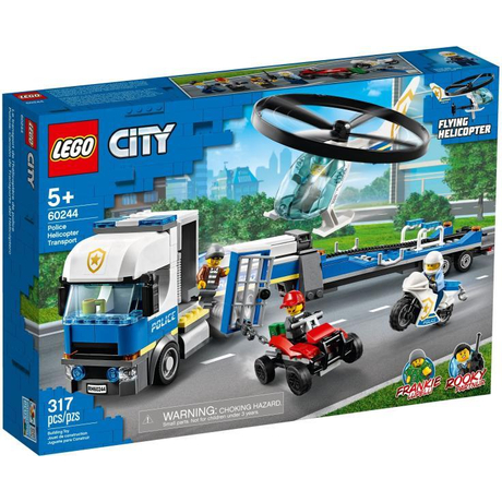 LEGO City 60244 - Rendőrségi helikopteres szállítás