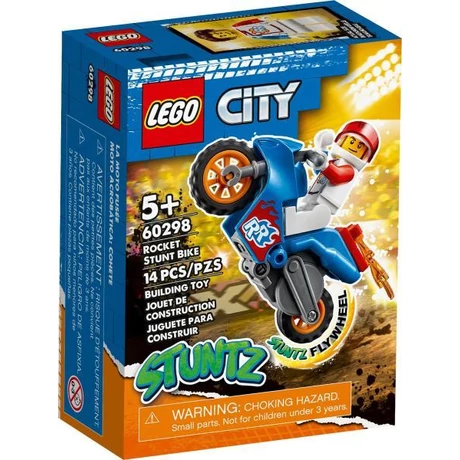 LEGO® City Rocket kaszkadőr motorkerékpár (60298)