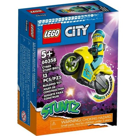 LEGO® City Stuntz - Cyber kaszkadőr motorkerékpár (60358)