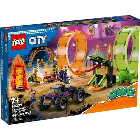 LEGO® City Stuntz - Kaszkadőr aréna dupla hurokkal (60339)