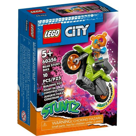 LEGO® City Stuntz - Medve kaszkadőr motorkerékpár (60356)