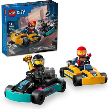 LEGO® City - Gokartok és versenypilóták (60400)