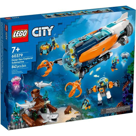LEGO® City - Mélytengeri kutató tengeralattjáró (60379)
