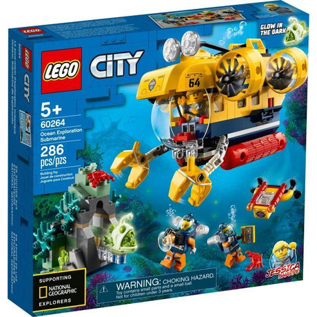 LEGO City - Óceáni kutató tengeralattjáró (60264)