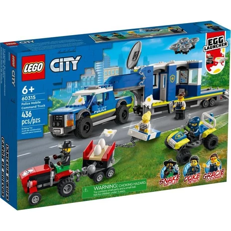 LEGO® City - Rendőrségi mobil parancsnoki kamion (60315)