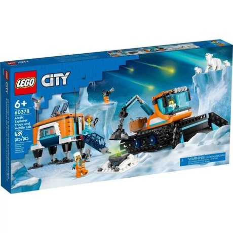 LEGO® City - Sarkkutató jármű és mozgó labor (60378)