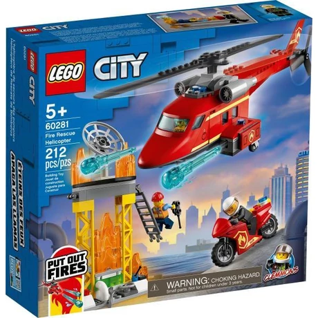 LEGO® City - Tűzoltó mentőhelikopter (60281)