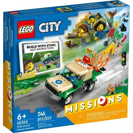 LEGO® City - Vadállat mentő küldetések (60353)