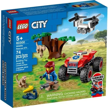LEGO® City - Vadvilági ATV mentőjármű (60300)