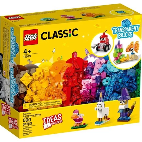 LEGO Classic 11013 - Kreatív áttetsző kockák