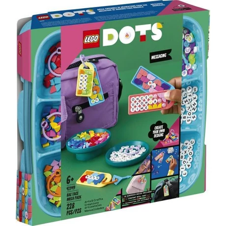 LEGO DOTS - Táskadísz óriáscsomag - Üzenetküldés (41949)