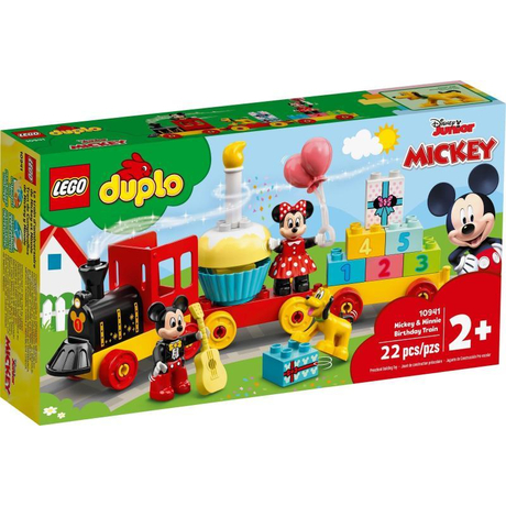 LEGO DUPLO - Disney - Mickey és Minnie születésnapi vonata (10941)