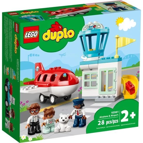 LEGO® DUPLO® - Repülőgép és repülőtér (10961)