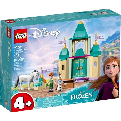 LEGO® Disney Jégvarázs - Anna és Olaf kastélybeli mókája (43204)