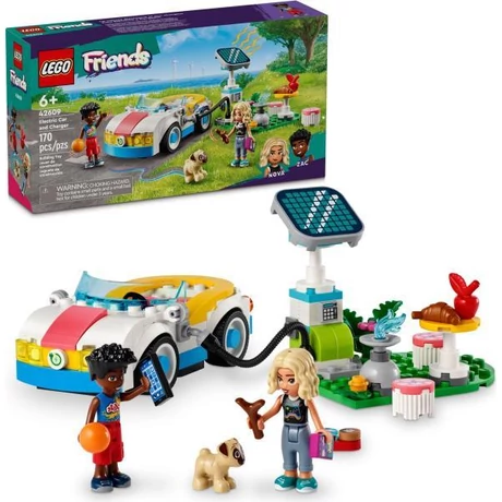 LEGO® Friends - Elektromos autó és töltőállomás (42609)