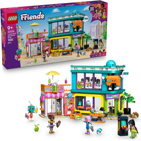 LEGO® Friends - Képregény- és videójátékbolt (42674)