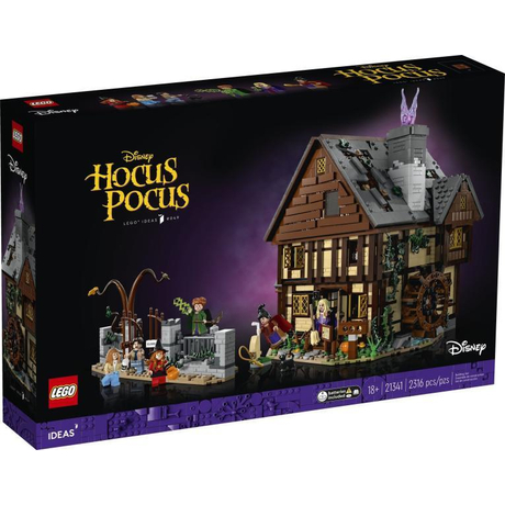 LEGO® Ideas - Disney™ Hókusz pókusz - A Sanderson nővérek háza (21341)