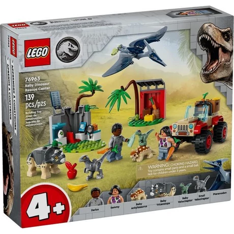 LEGO® Jurassic World - Kis dínók mentőközpont (76963)
