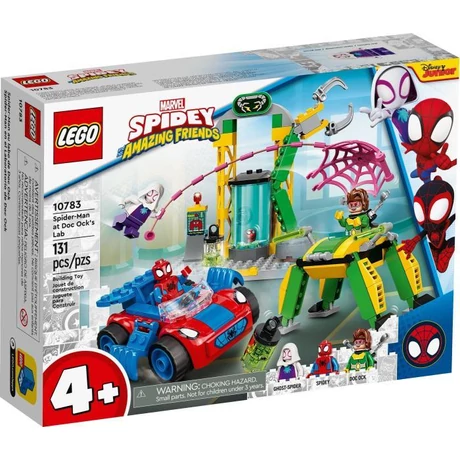 LEGO® Marvel Spidey és csodálatos barátai - Pókember Dr. Octopus laborjában (10783)