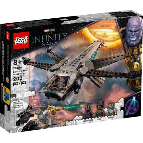 LEGO® Marvel - Fekete Párduc Dragon Flyer (76186)