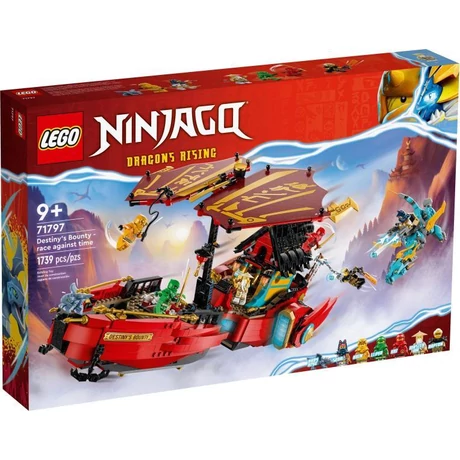 LEGO® NINJAGO® - A Sors Adománya hajó versenyfutás az idővel (71797)