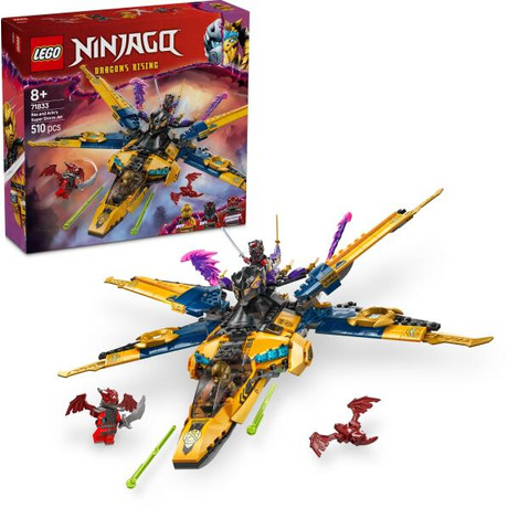 LEGO® NINJAGO® - Ras és Arin szuper viharrepülője (71833)