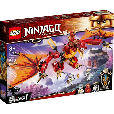 LEGO NINJAGO - Tűzsárkány támadás (71753)