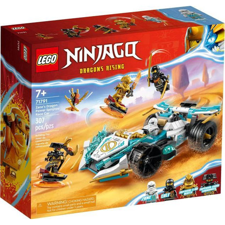 LEGO® NINJAGO® - Zane sárkányerő Spinjitzu versenyautója (71791)