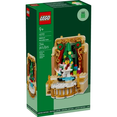 LEGO® Seasonal Balerina és diótörő jelenet (40701)
