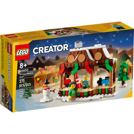 LEGO Seasonal Karácsonyi vásár stand (40602)