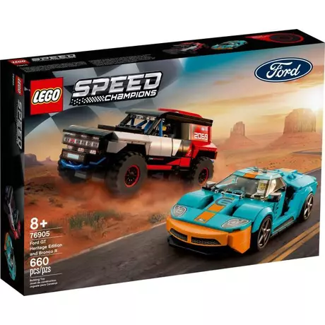 LEGO Speed Champions - Ford GT Heritage Edition és Bronco R (76905)