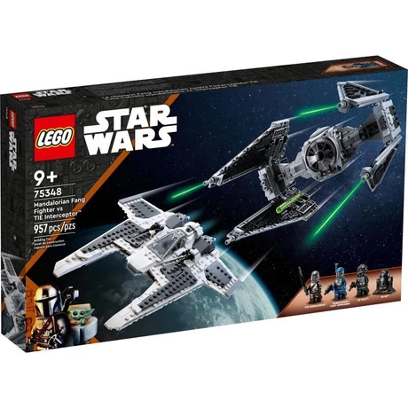 LEGO® Star Wars™ - Mandalorian Fang Fighter vs TIE Interceptor (75348)