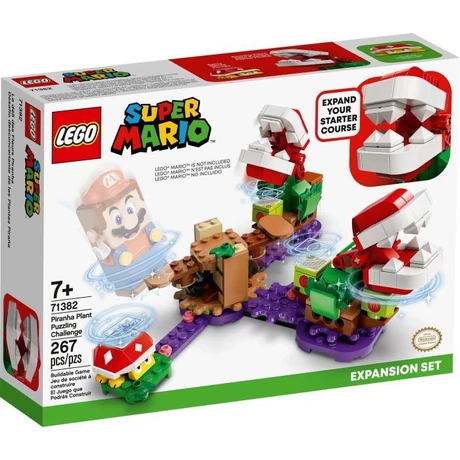 LEGO Super Mario - A Piranha növény rejtélyes feladata kiegészítő szett (71382)