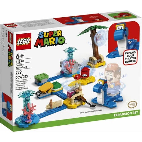 LEGO Super Mario - Dorrie tengerpartja kiegészítő szett (71398)