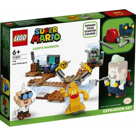 LEGO Super Mario - Luigi's Mansion Mansion Lab és Poltergust kiegészítő szett (71397)