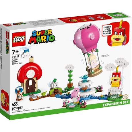 LEGO® Super Mario - Peach léghajós kalandja a kertben kiegészítő szett (71419)