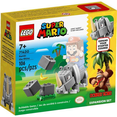 LEGO® Super Mario™ - Rambi az orrszarvú kiegészítő szett (71420) LEGO® Super Mario™ - Rambi az orrszarvú kiegészítő szett (71420)