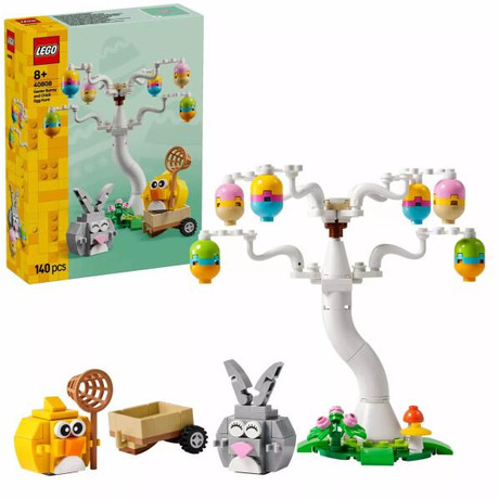 LEGO® Tojásvadászat nyuszival és csibével (40808)