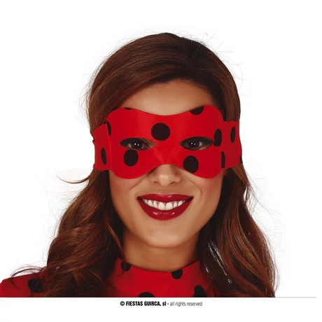 Ladybug katica halloween farsangi jelmez kiegészítő - maszk