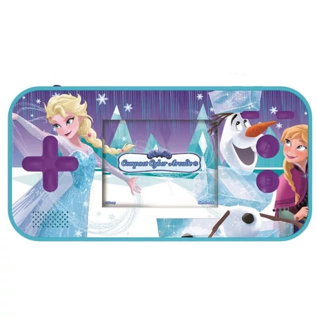 Lexibook Jégvarázs Frozen kézi játékkonzol, 150 játékkal