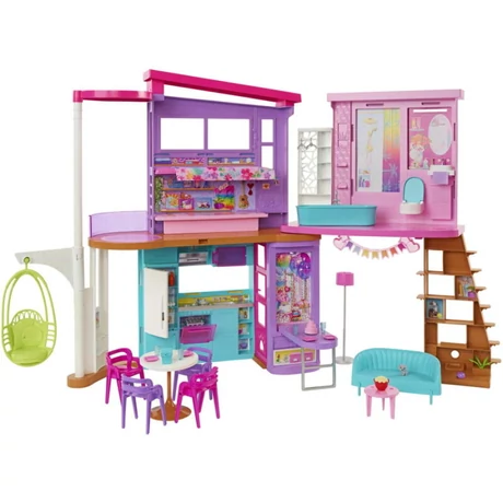 Mattel Barbie -Tengerparti Malibu Álomház (HCD50)
