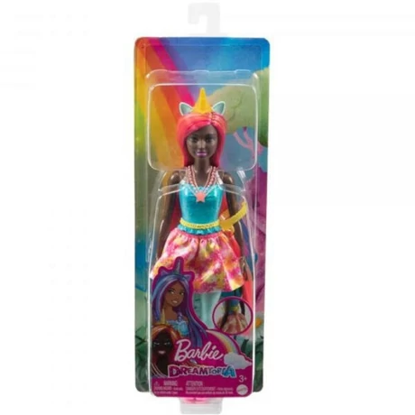 Mattel Barbie - Dreamtopia: Pink hajú unikornis baba (HGR19)