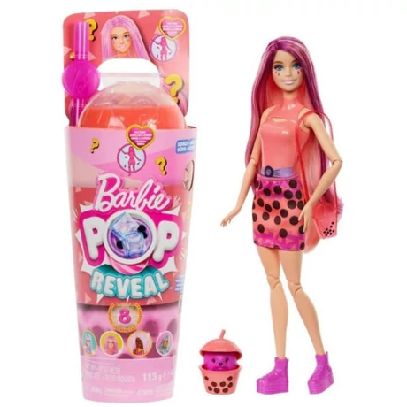 Mattel Barbie: Slime reveal meglepetés baba - narancssárga